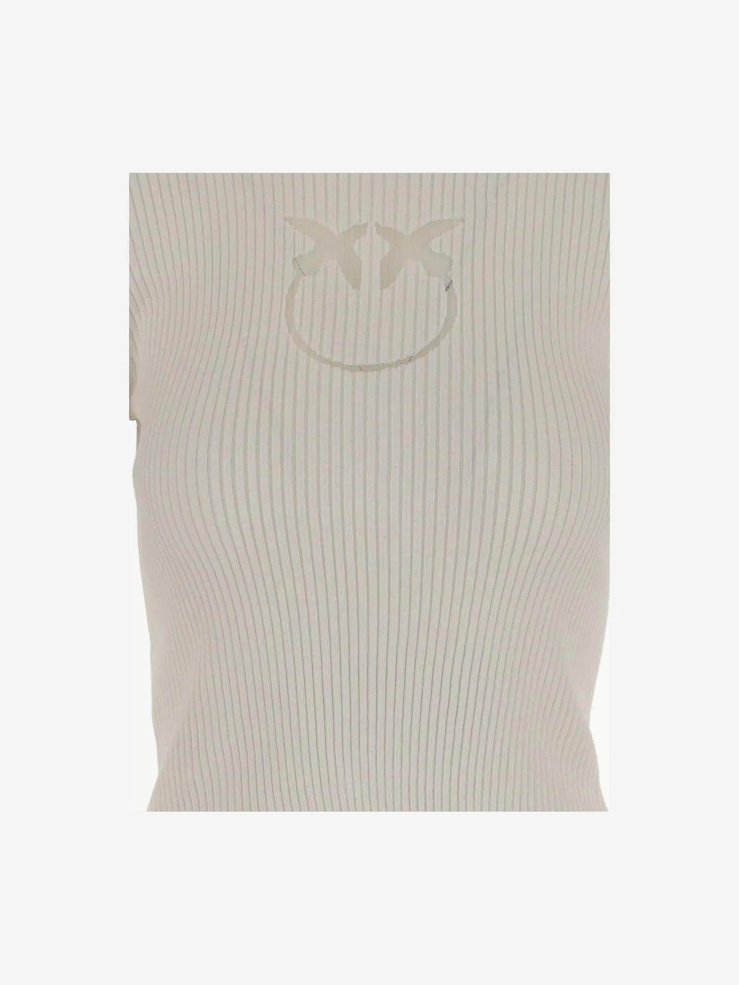 SILK AND COTTON CROP TOP WITH LOGO sold by Lord & Taylor product image thumbnail 3