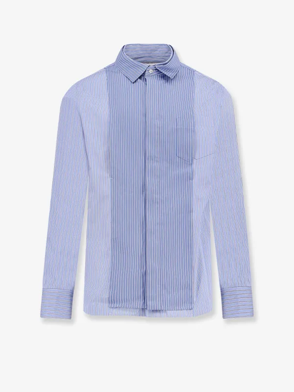 Striped cotton popeline shirt sold by Lord & Taylor