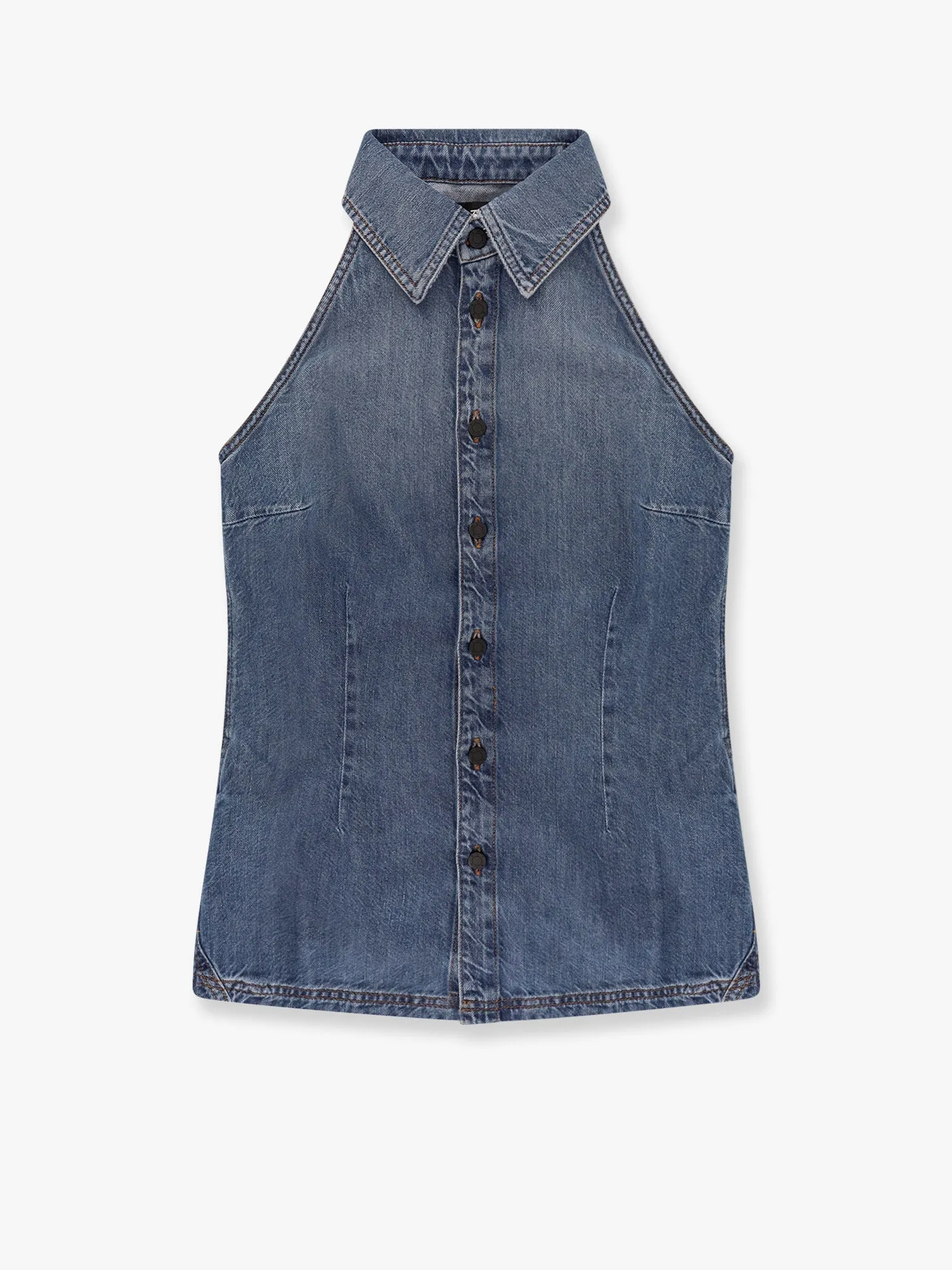 Summer marlin denim shirt sold by Lord & Taylor