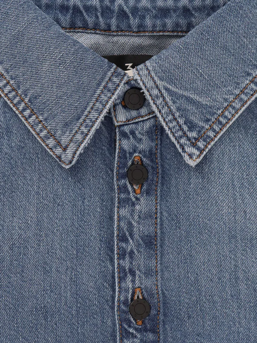 Summer marlin denim shirt sold by Lord & Taylor product image thumbnail 3