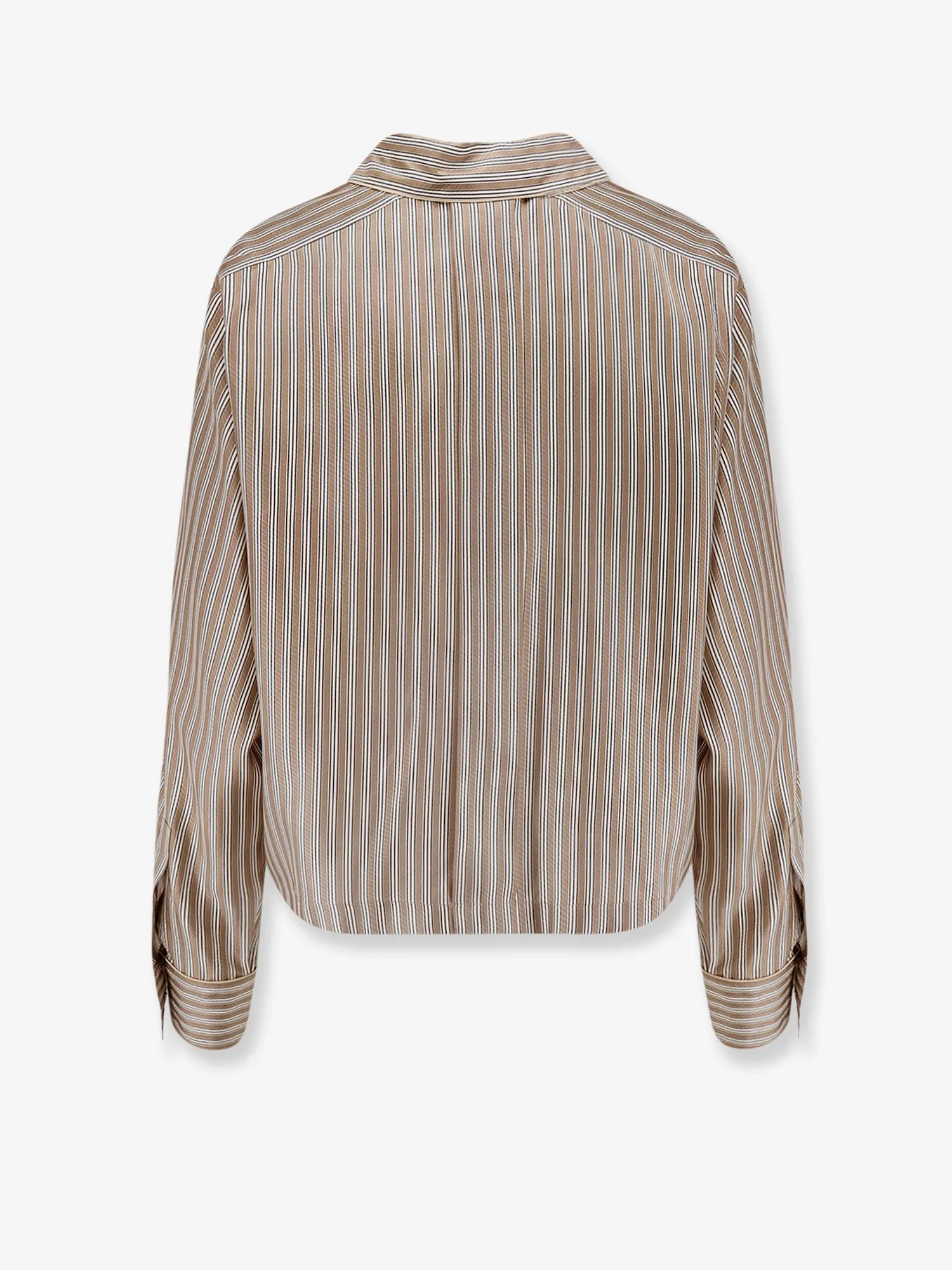 Brama striped silk shirt sold by Lord & Taylor product image thumbnail 2