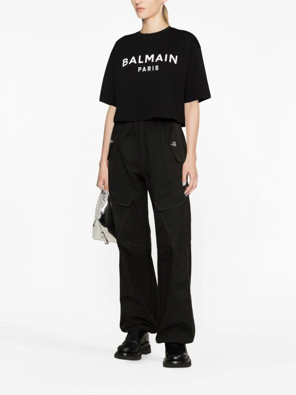 Balmain Paris T-Shirt sold by Lord & Taylor product image thumbnail 4