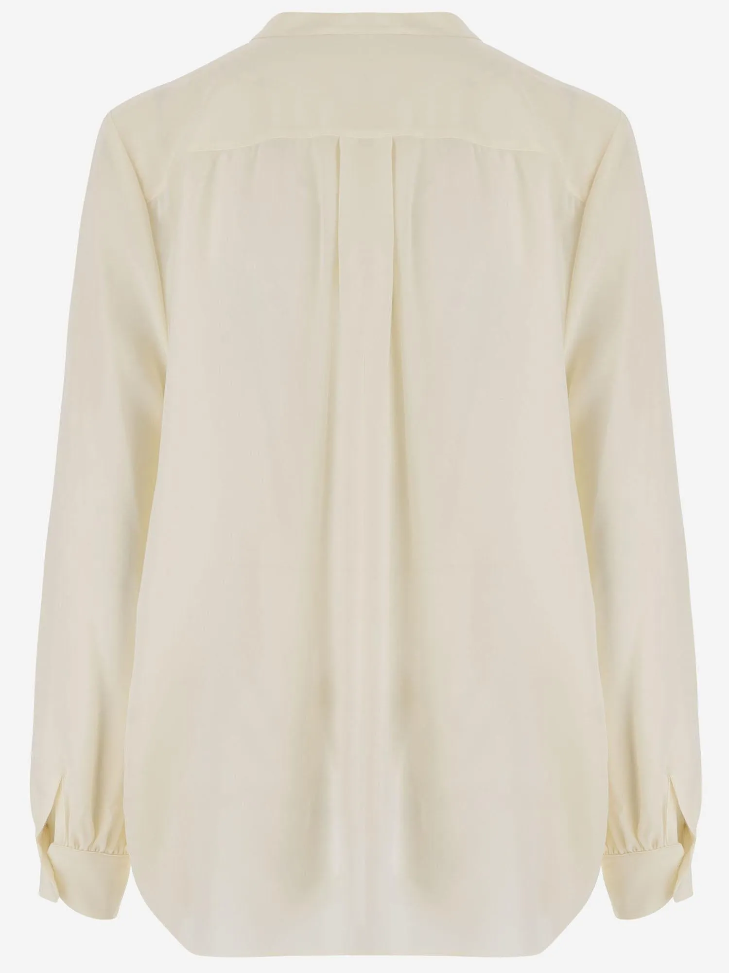 Silk Shirt with Mandarin Collar sold by Lord & Taylor product image thumbnail 2