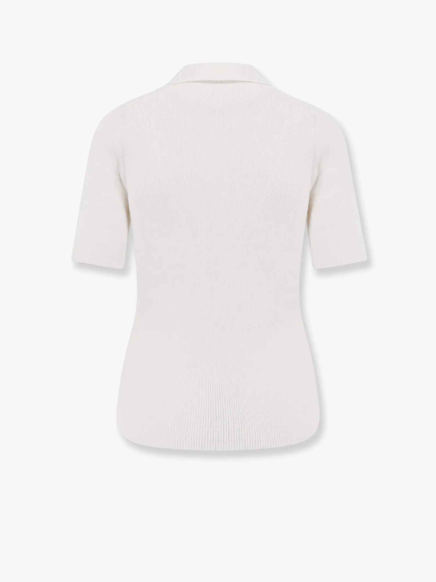 Ribbed cotton and cachemire polo shirt sold by Lord & Taylor product image thumbnail 2