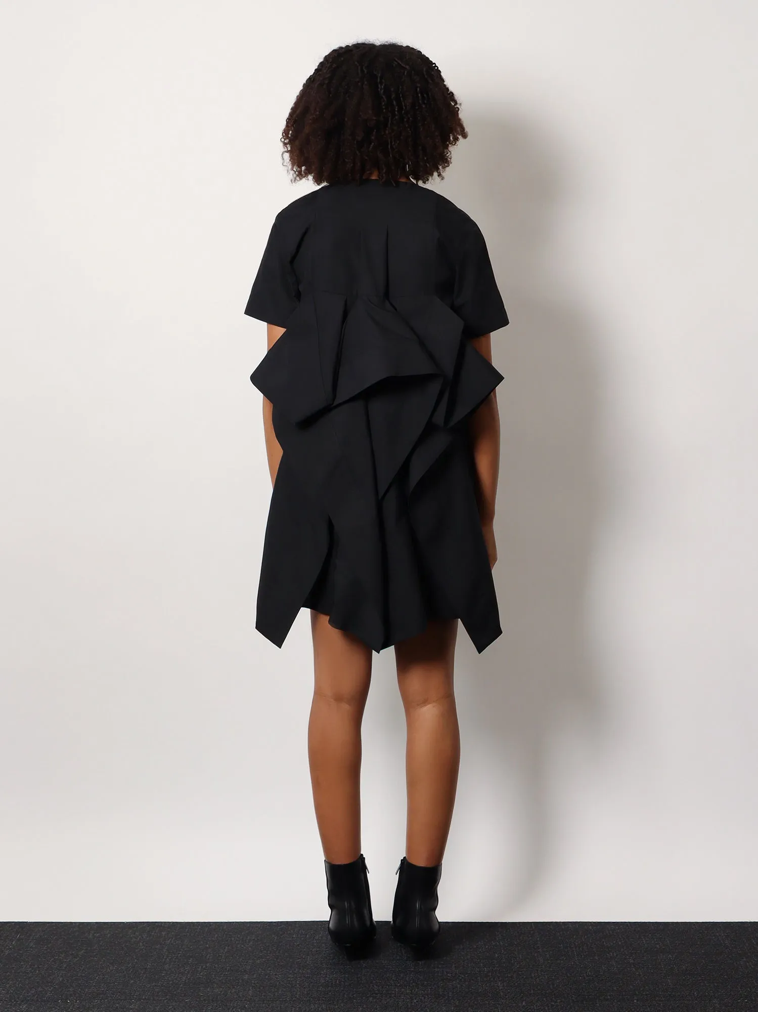 Dress with draped cotton inserts on the back sold by Lord & Taylor product image thumbnail 3