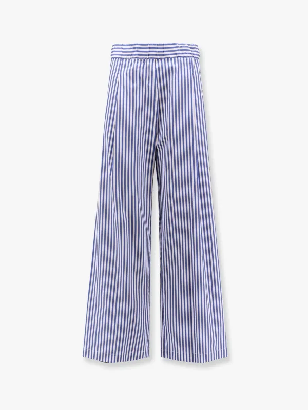 Cotton blend trouser with striped motif sold by Lord & Taylor