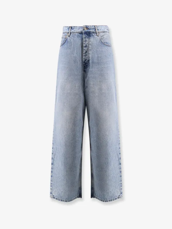 Baggy denim trousers sold by Lord & Taylor