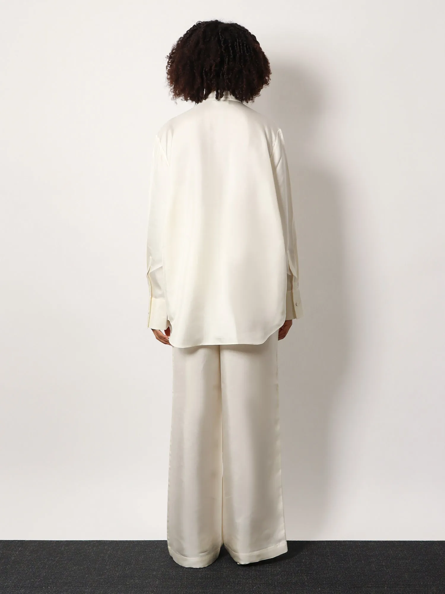 Tuxedo Silk Shirt sold by Lord & Taylor product image thumbnail 3