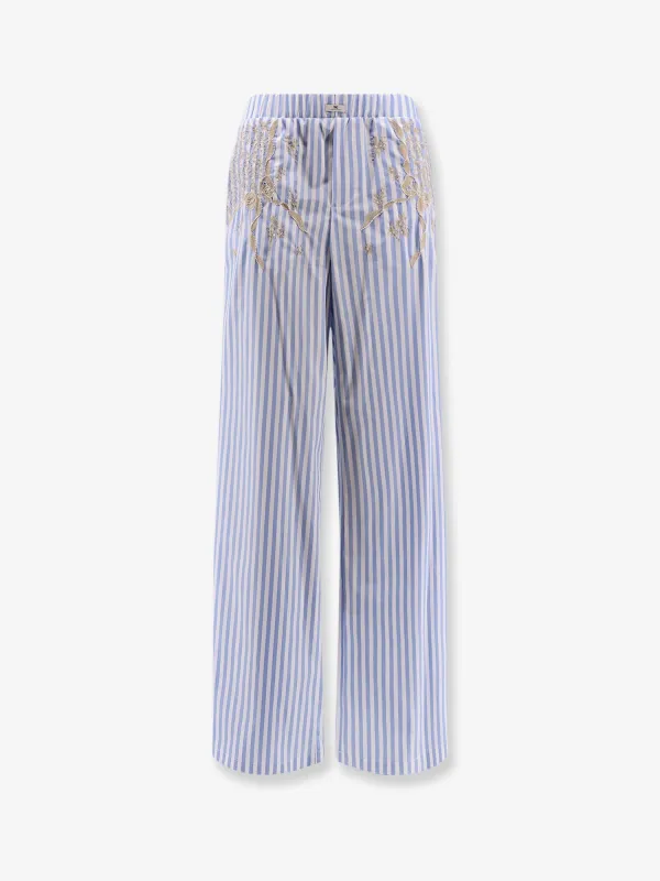 Celana striped cotton pajamas trousers sold by Lord & Taylor