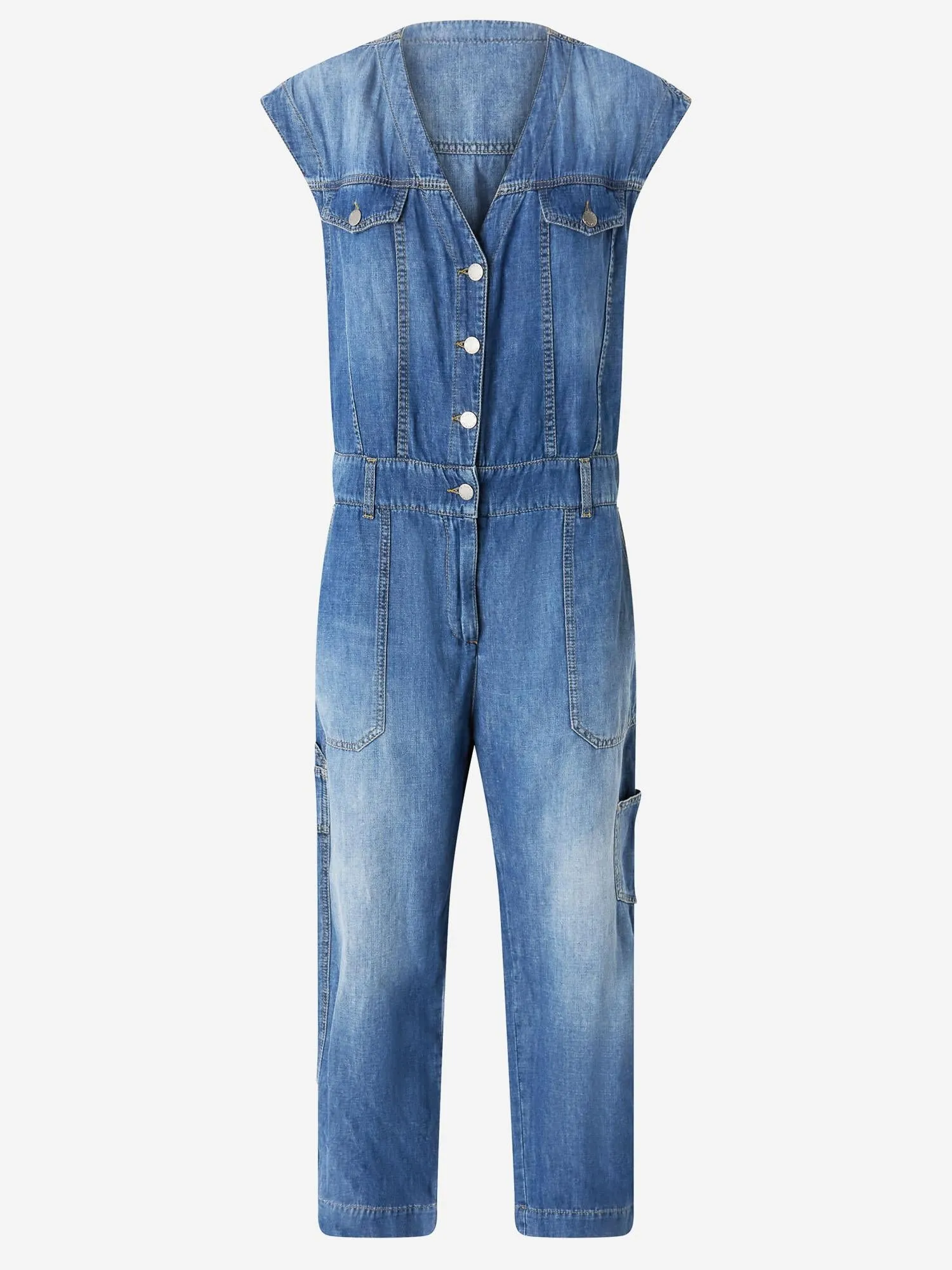 Cotton and linen jumpsuit sold by Lord & Taylor