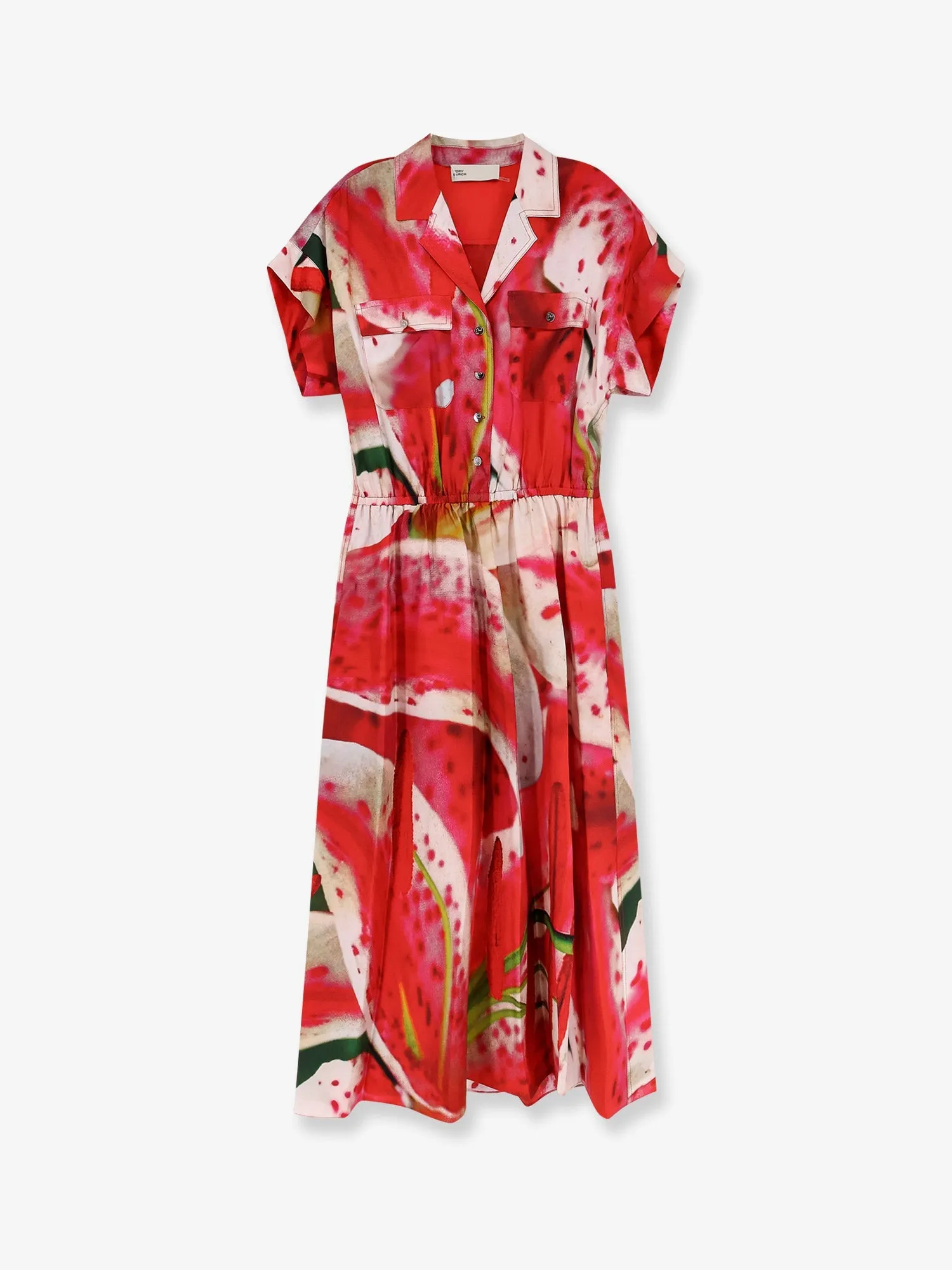 Printed Silk Chemisier Dress sold by Lord & Taylor