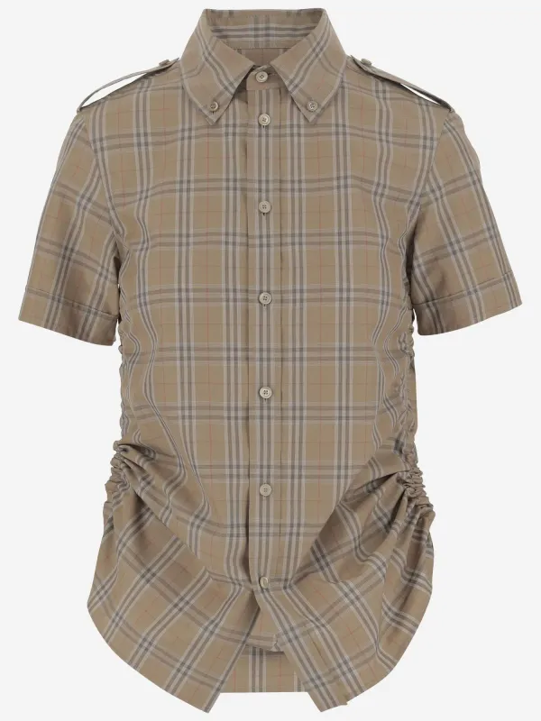 Check Shirt with Drawstring sold by Lord & Taylor