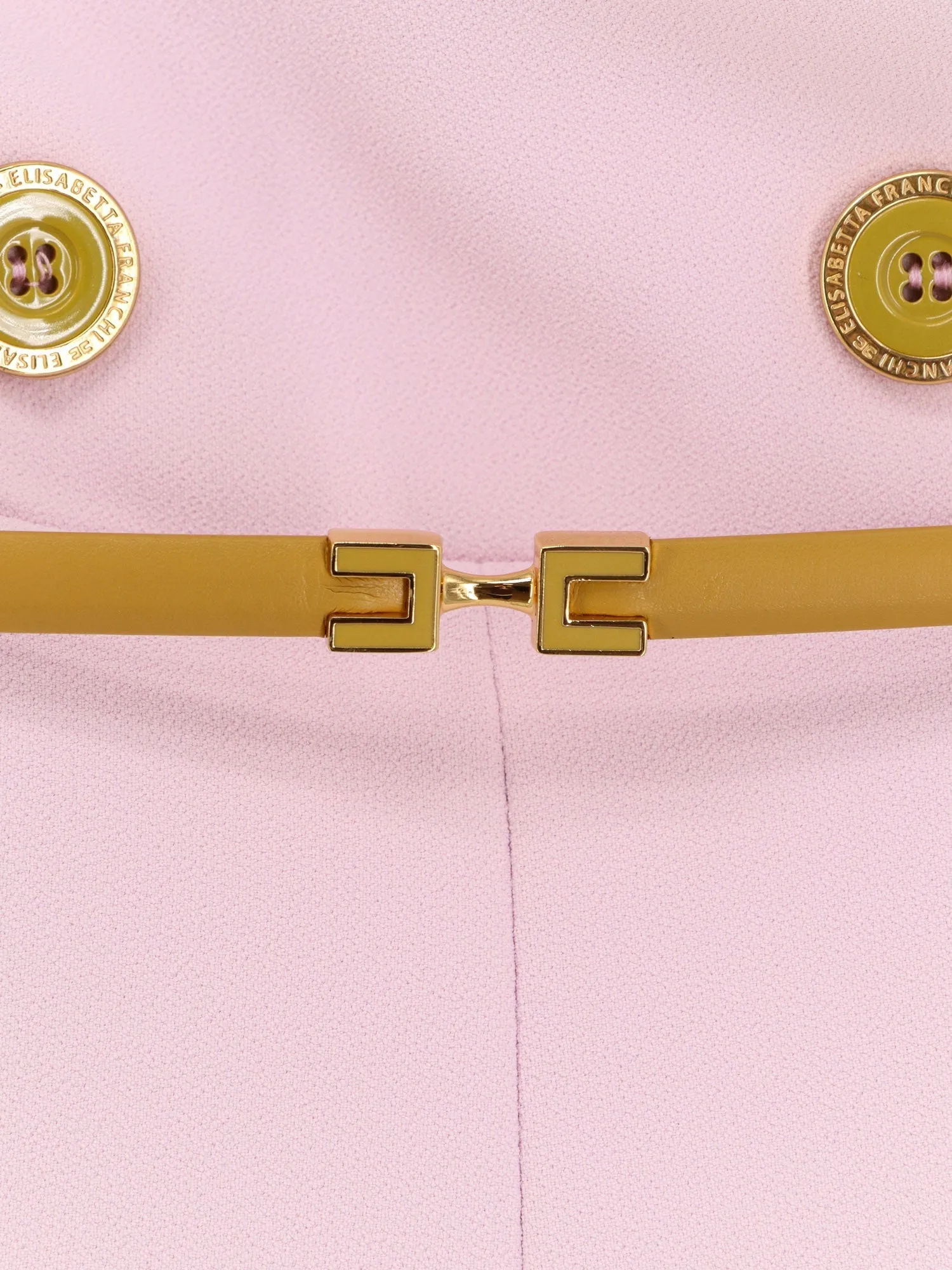 Jumpsuit with sholder pads and leather belt sold by Lord & Taylor product image thumbnail 3