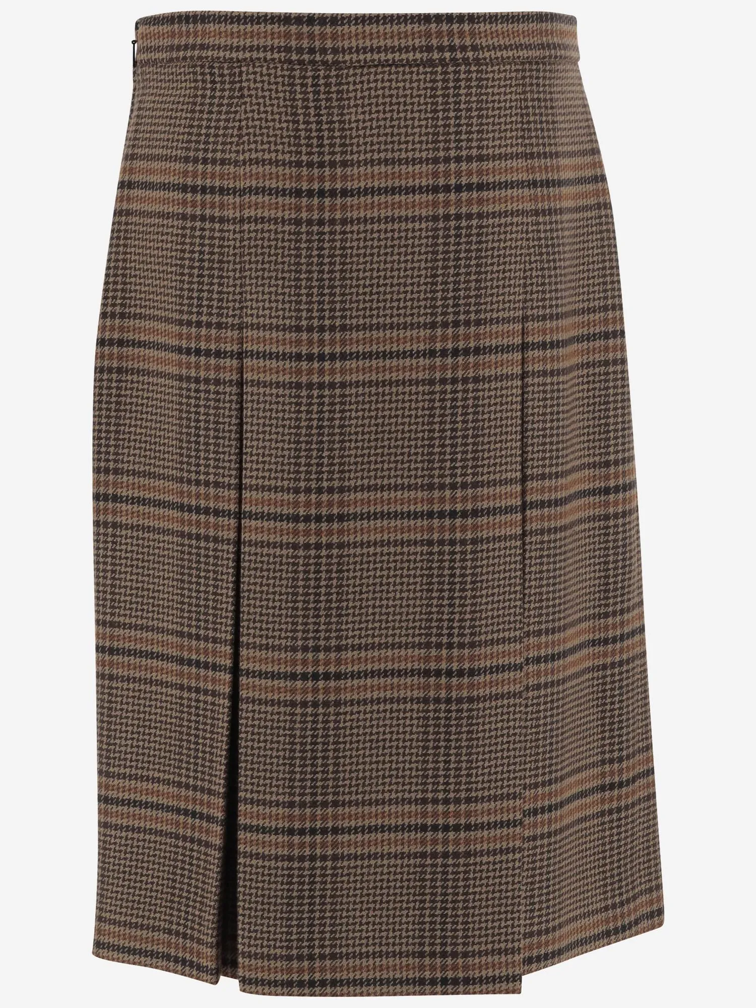 Prince of Wales Wool Midi Skirt sold by Lord & Taylor product image thumbnail 2