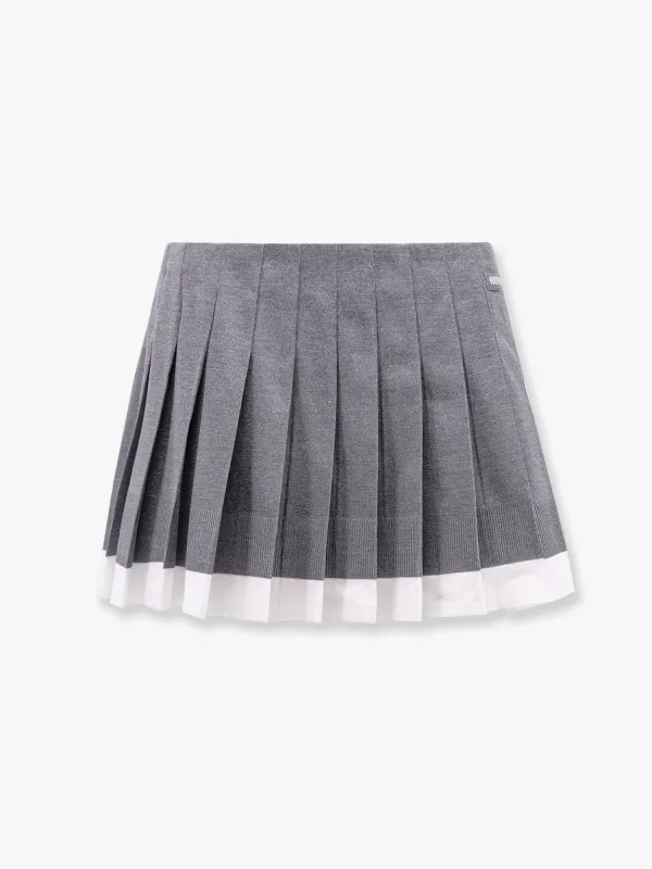 Recycled Silk Pleated Skirt sold by Lord & Taylor