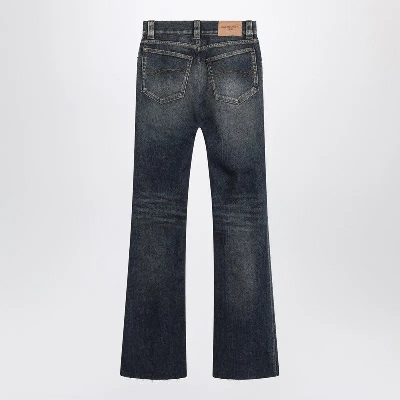 Balenciaga Dark blue Bootcut Slim Fit jeans sold by Lord & Taylor product image thumbnail 2