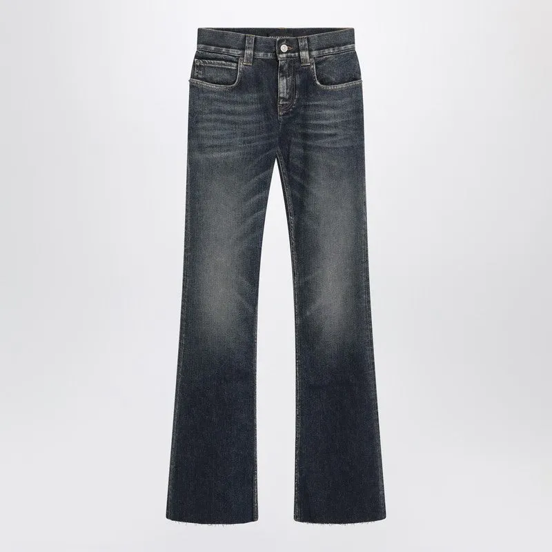 Balenciaga Dark blue Bootcut Slim Fit jeans sold by Lord & Taylor