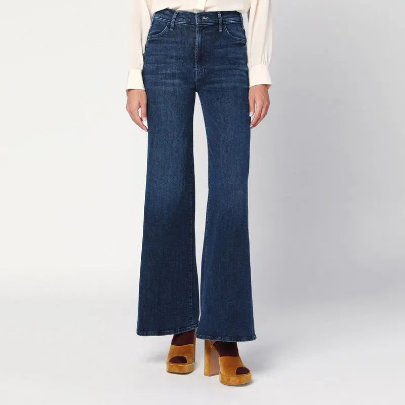 Mother The Hustler Roller Sneak palazzo jeans sold by Lord & Taylor