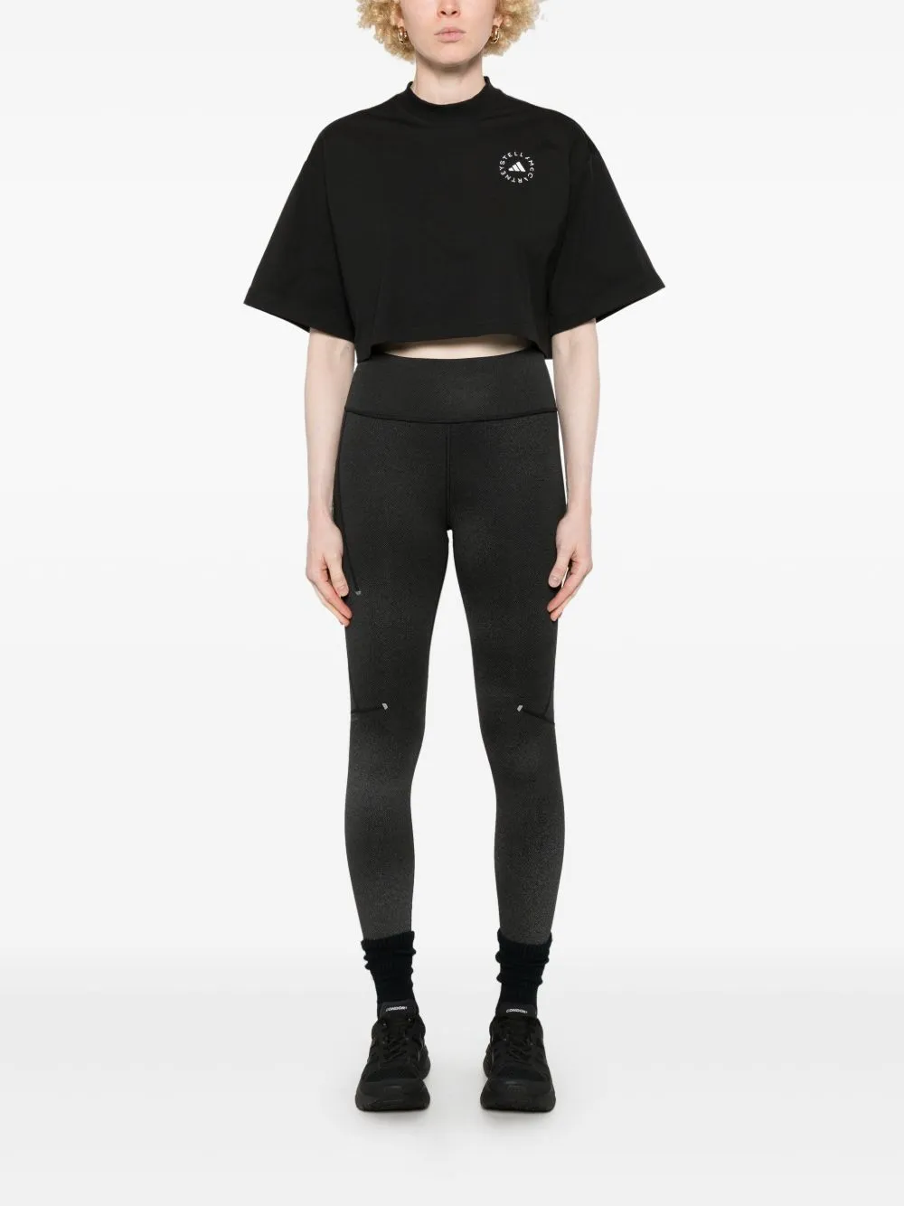 Adidas By Stella McCartney Planet Sport Cropped T-Shirt sold by Lord & Taylor product image thumbnail 3