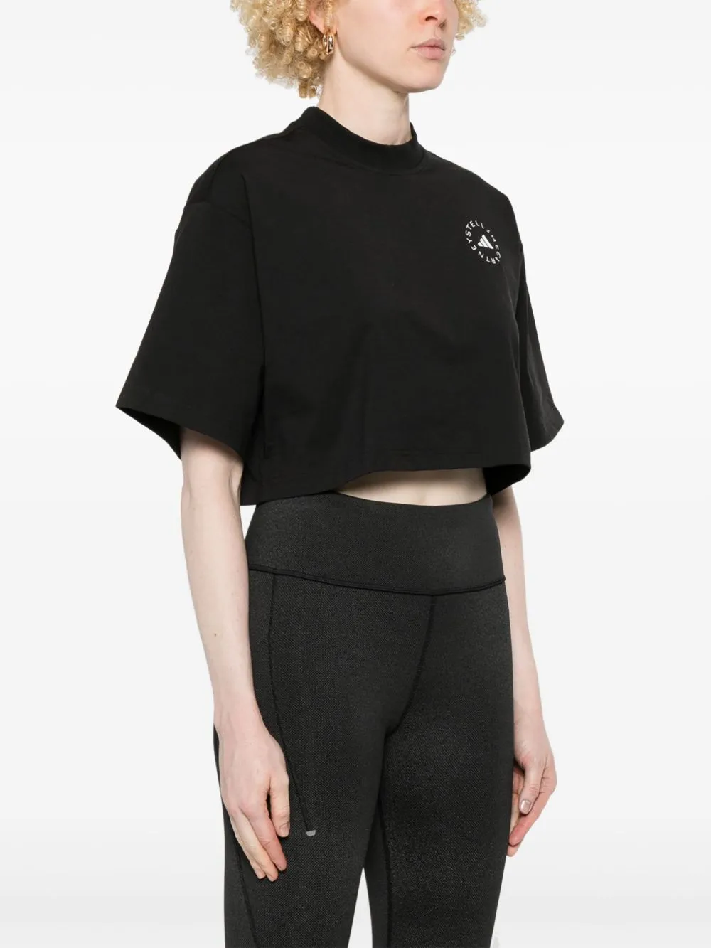 Adidas By Stella McCartney Planet Sport Cropped T-Shirt sold by Lord & Taylor product image thumbnail 2