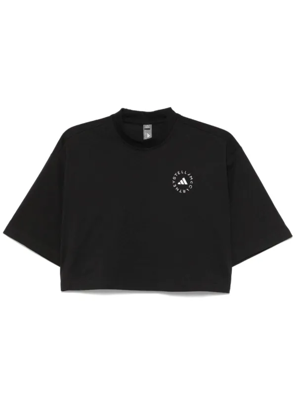 Adidas By Stella McCartney Planet Sport Cropped T-Shirt sold by Lord & Taylor