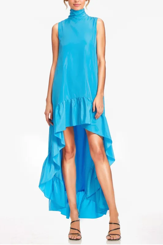 The Yolanda | Blue High-Low Maxi Gown sold by Lord & Taylor