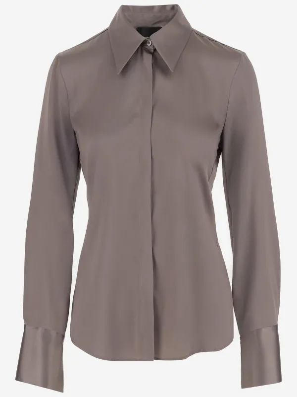 Stretch Silk Shirt sold by Lord & Taylor