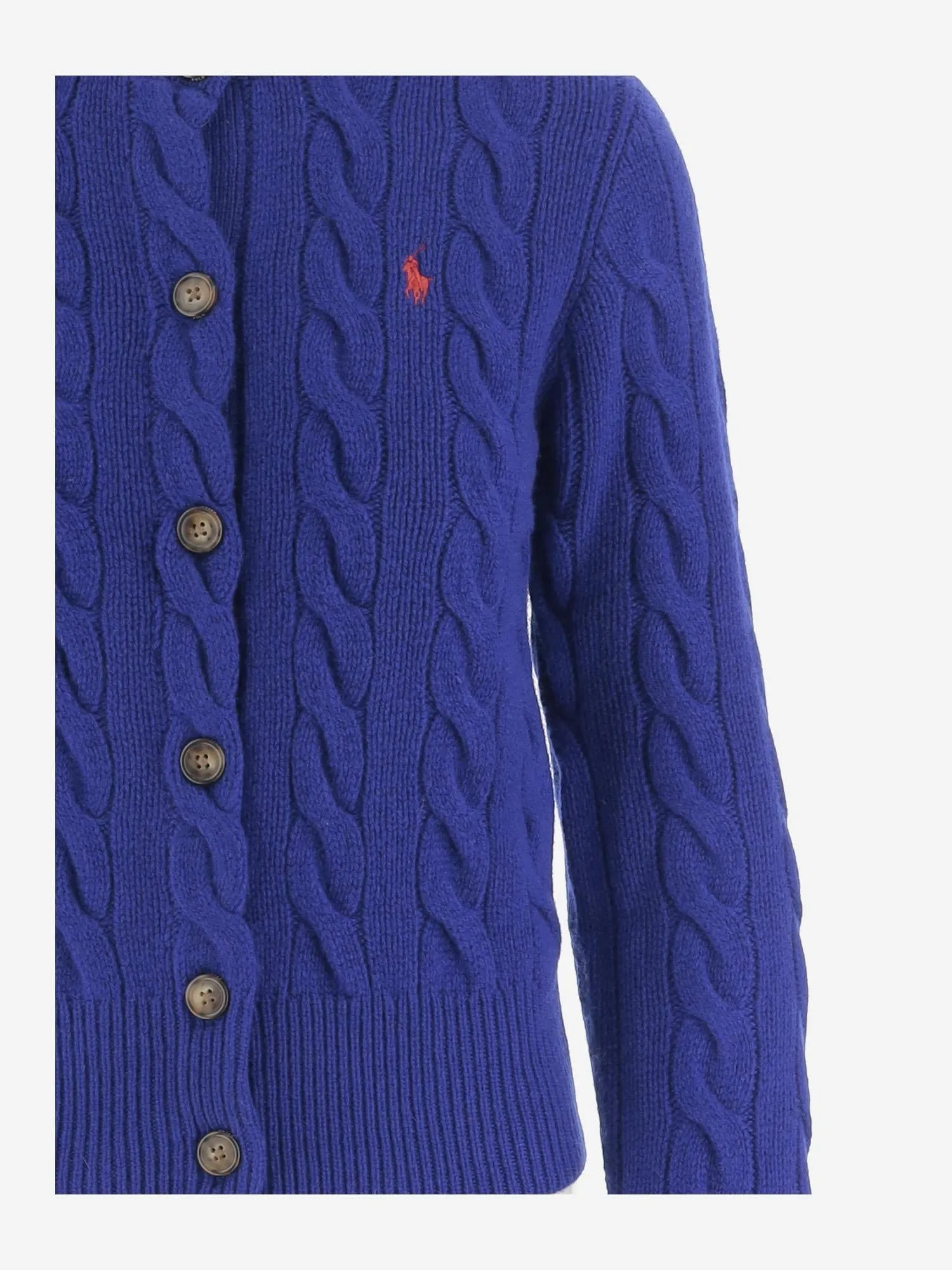 Wool and Cashmere Cardigan with Logo sold by Lord & Taylor product image thumbnail 2