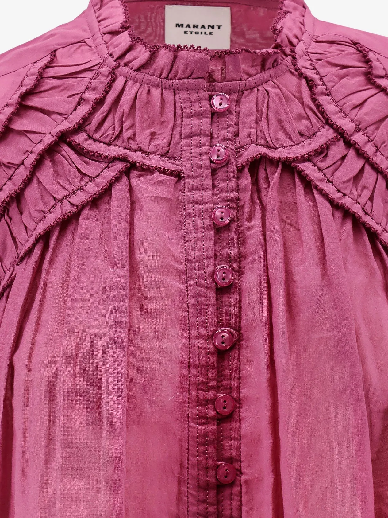 Christa Organic Cotton and Viscose Shirt sold by Lord & Taylor product image thumbnail 3