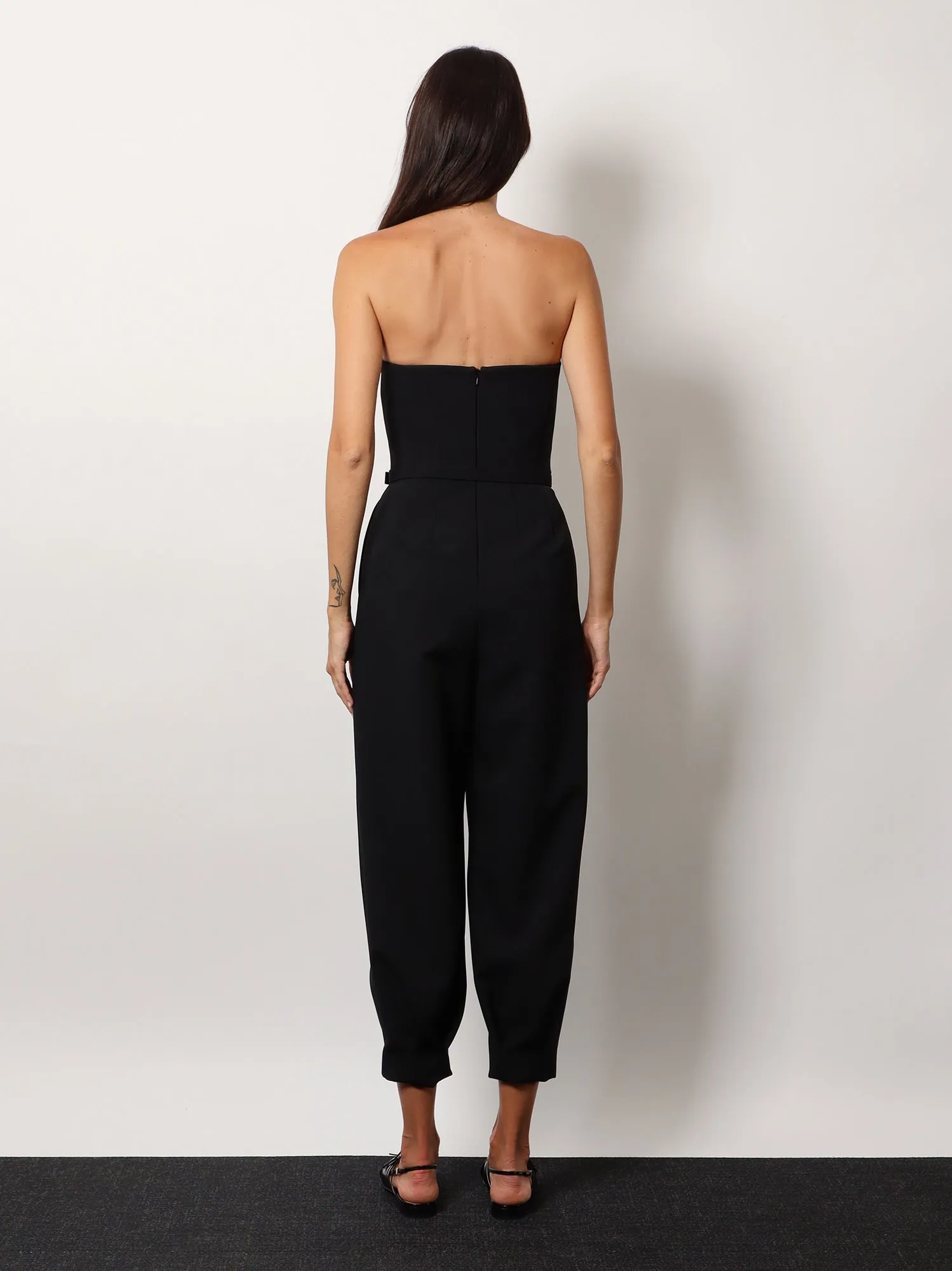 Voghera Satin Strapless Suit sold by Lord & Taylor product image thumbnail 3