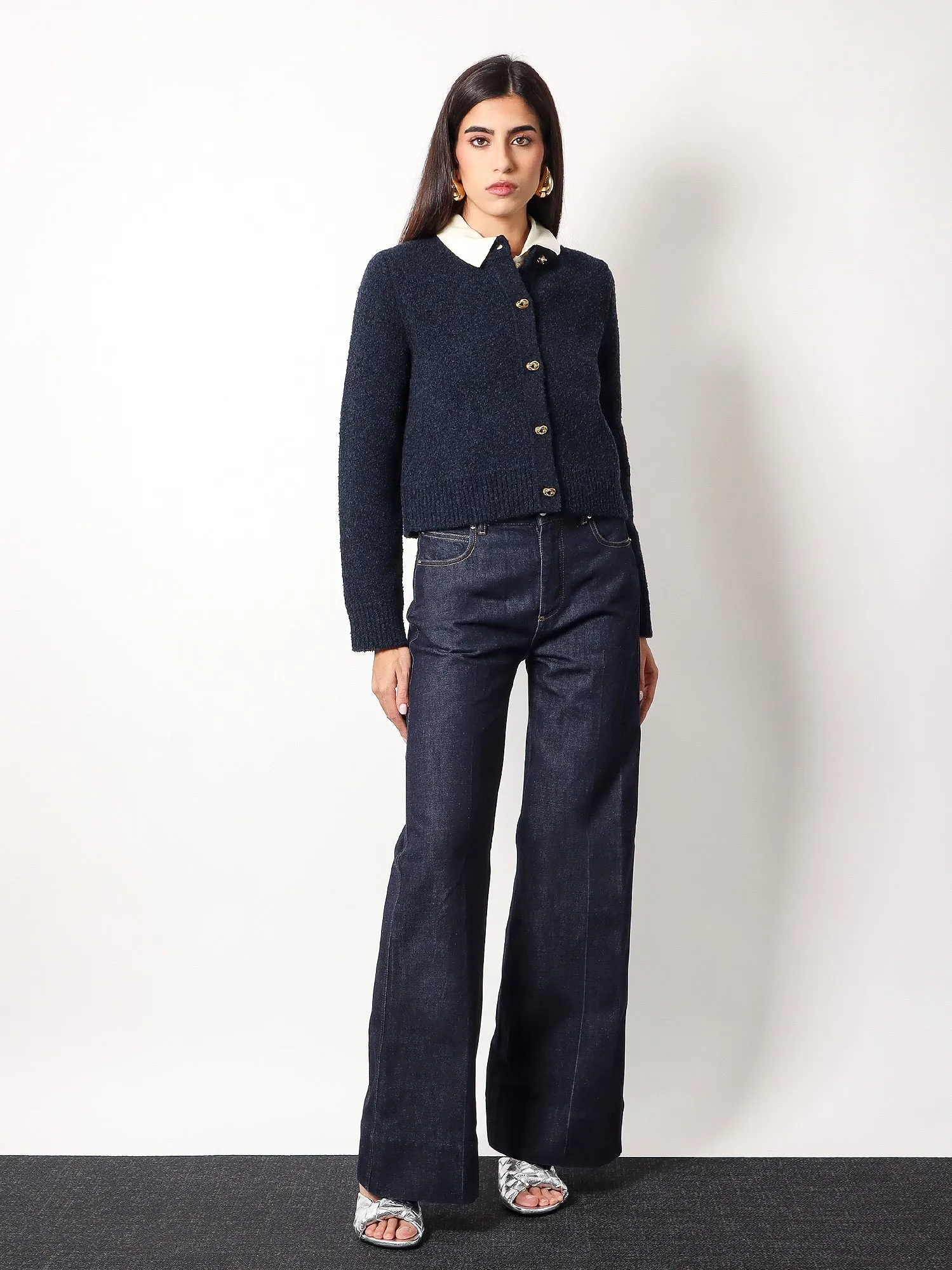 Indigo Soft Palazzo Jeans sold by Lord & Taylor product image thumbnail 2