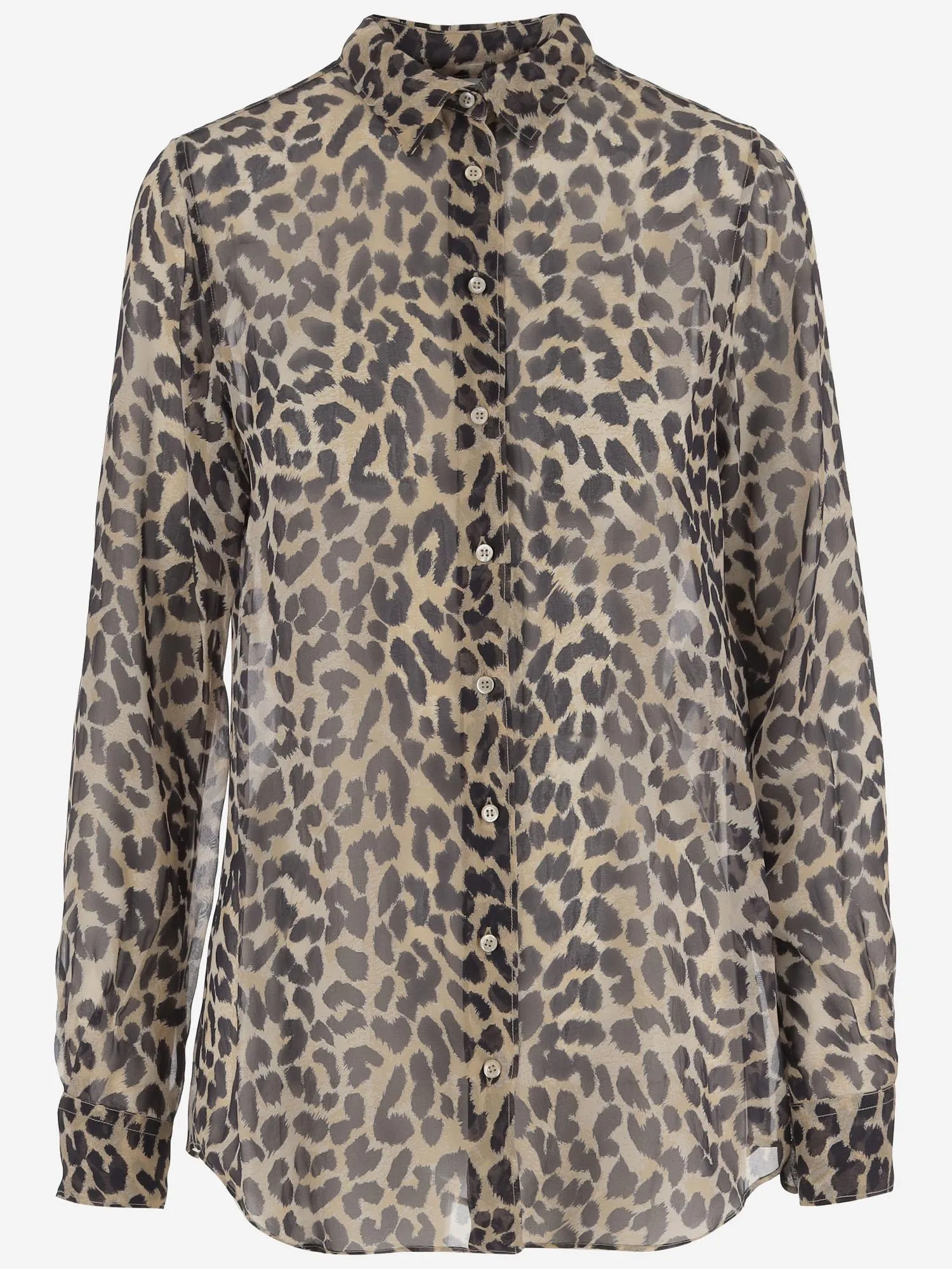 Silk Shirt with Leopard Print sold by Lord & Taylor
