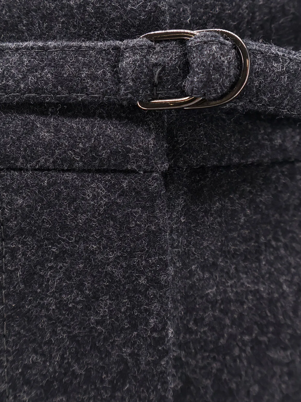 Virgin Wool Trousers with Belt sold by Lord & Taylor product image thumbnail 3