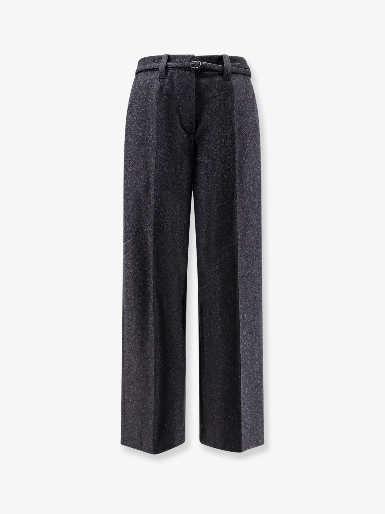 Virgin Wool Trousers with Belt sold by Lord & Taylor