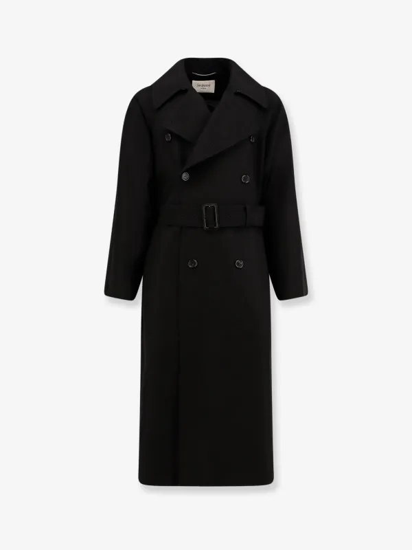 Certified Wool Coat with Belt sold by Lord & Taylor