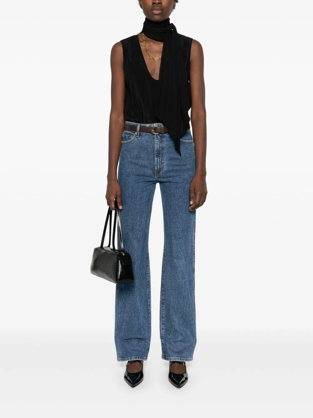Khaite NY Danielle Boone Jeans sold by Lord & Taylor product image thumbnail 4