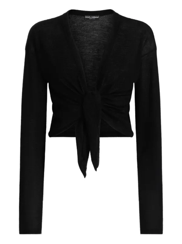 Dolce & Gabbana Black Cardigan sold by Lord & Taylor