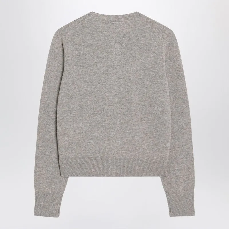 Acne Studios Grey melange yak wool cardigan sold by Lord & Taylor product image thumbnail 2