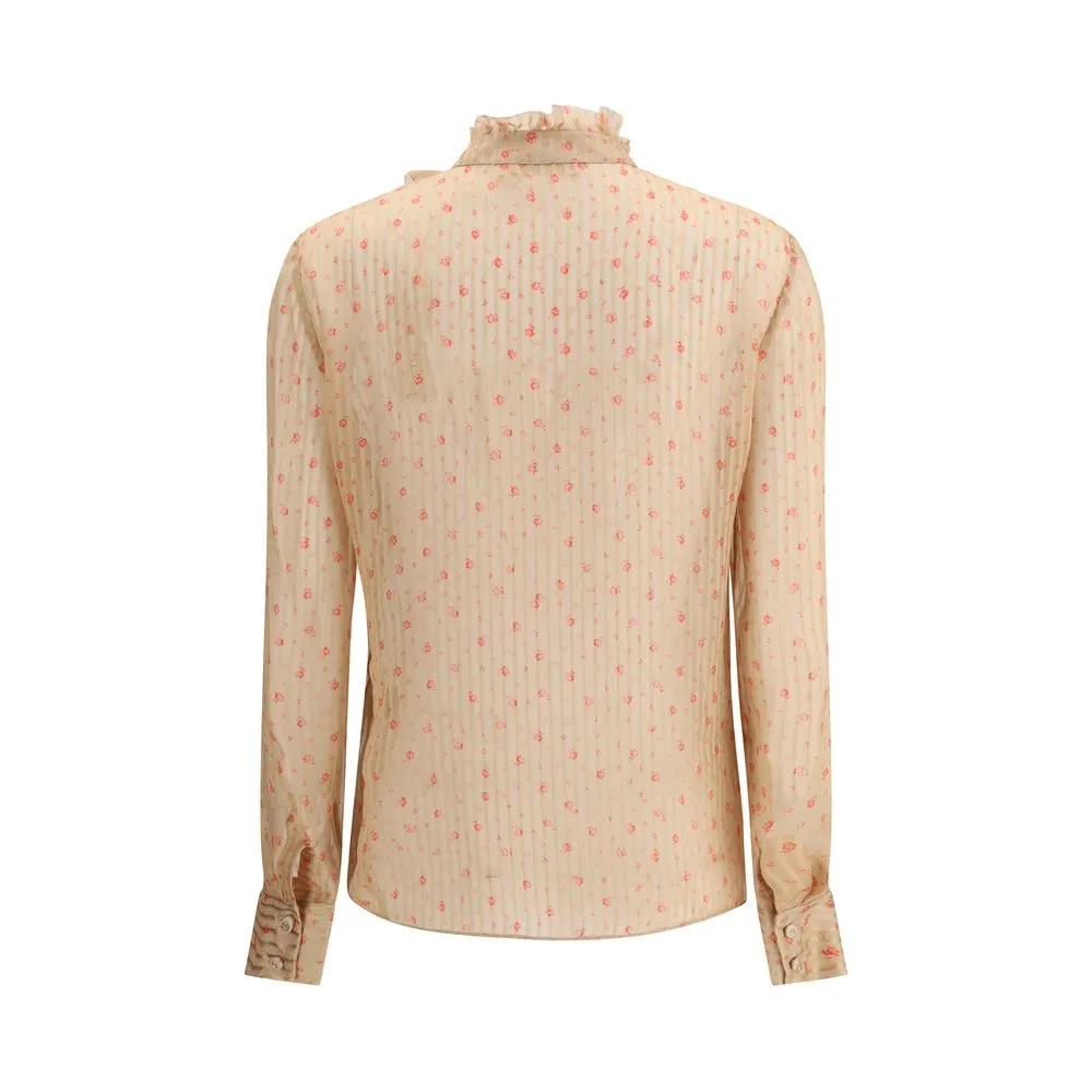 Rouches silk Blouse sold by Lord & Taylor product image thumbnail 2