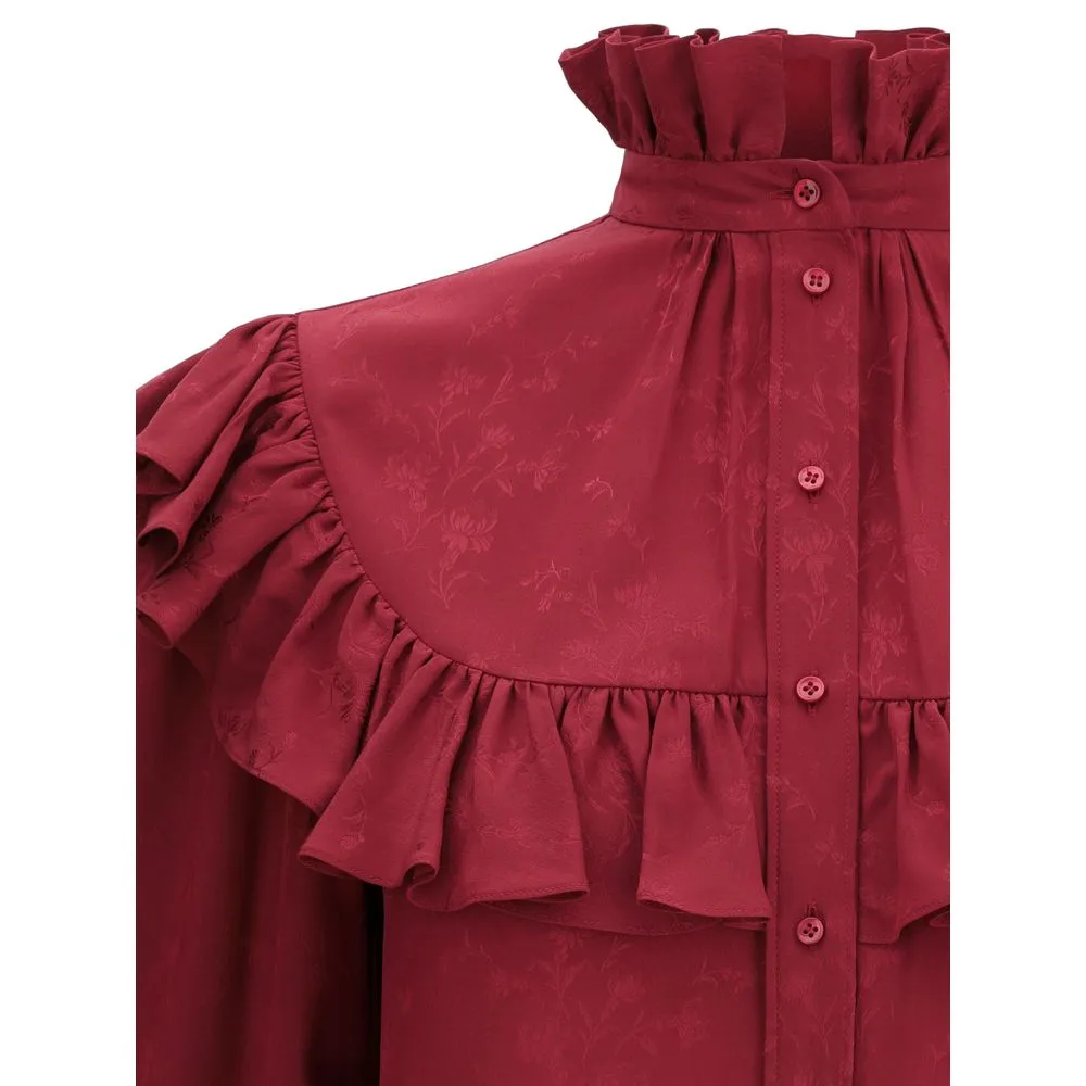 Silk Blouse with ruffles sold by Lord & Taylor product image thumbnail 3