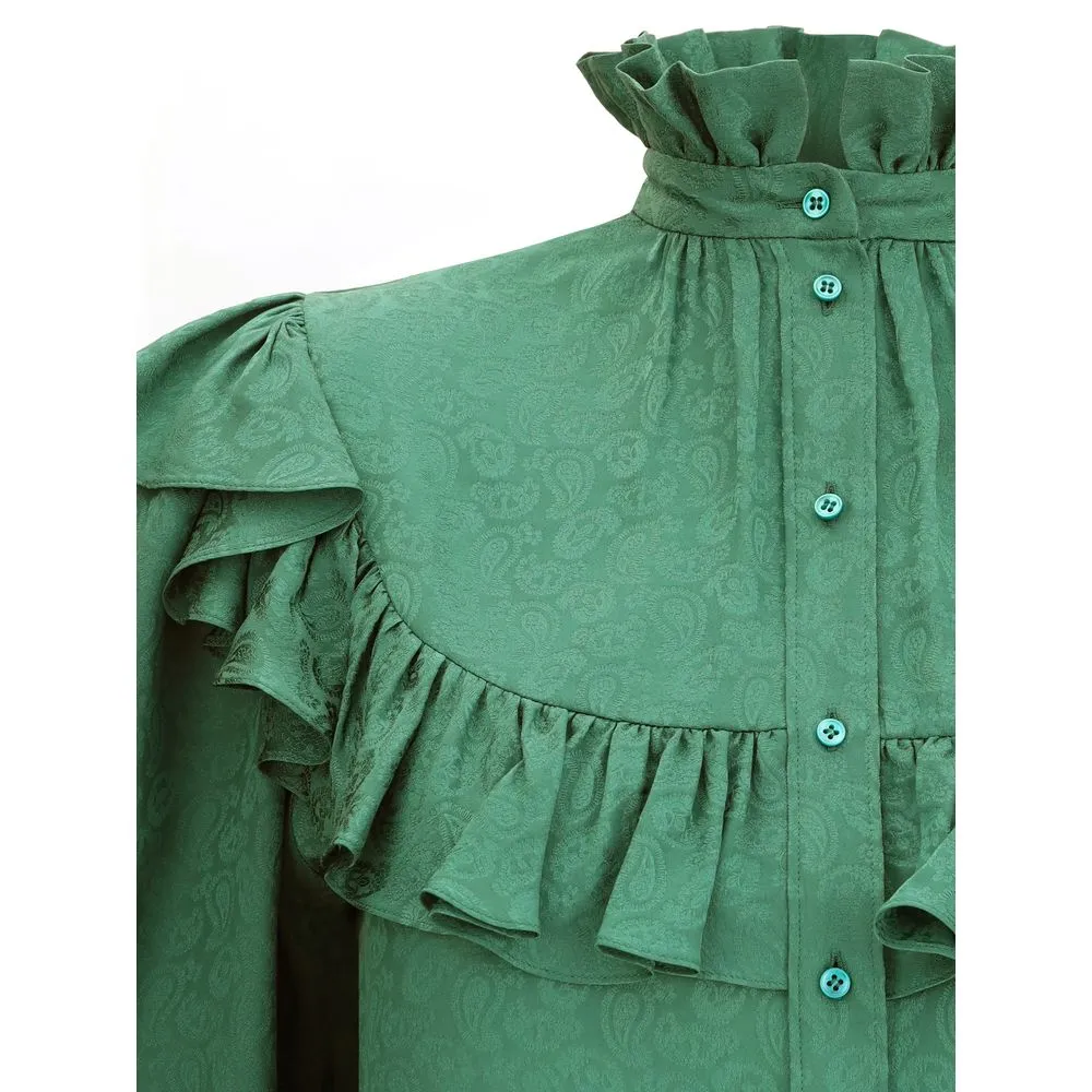 Silk Blouse with ruffles sold by Lord & Taylor product image thumbnail 3