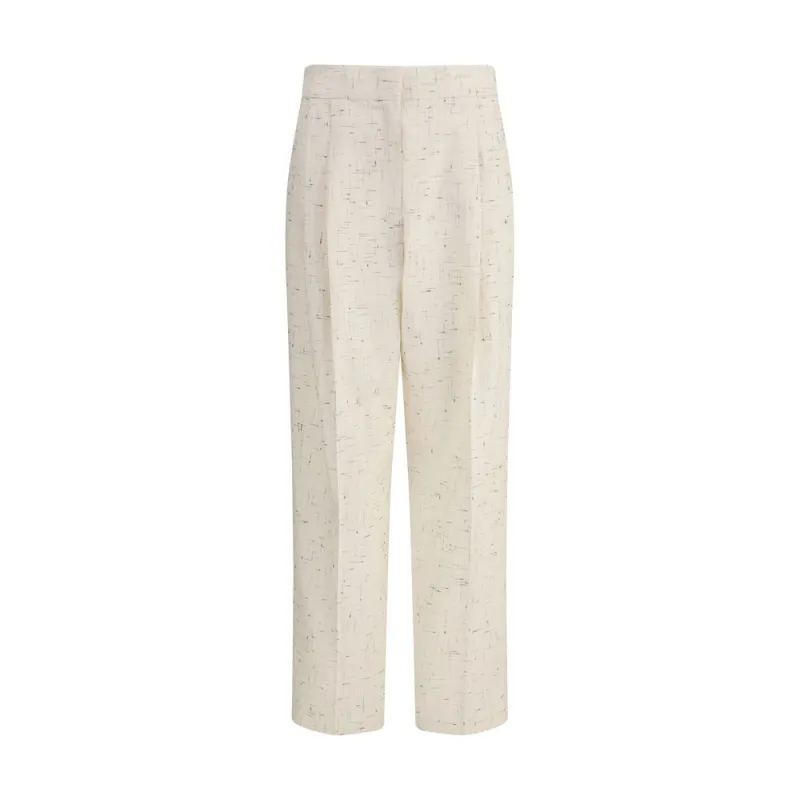 Buttoned fabric Pants sold by Lord & Taylor