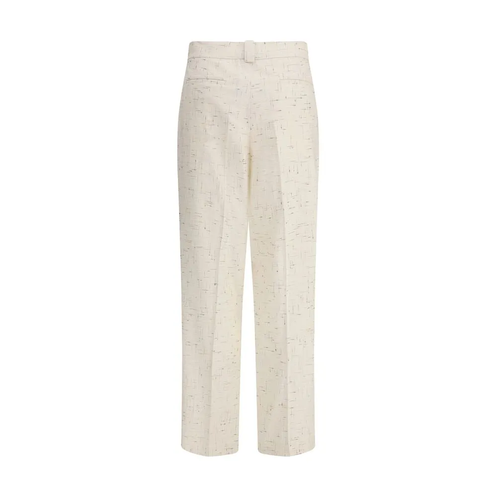Buttoned fabric Pants sold by Lord & Taylor product image thumbnail 2
