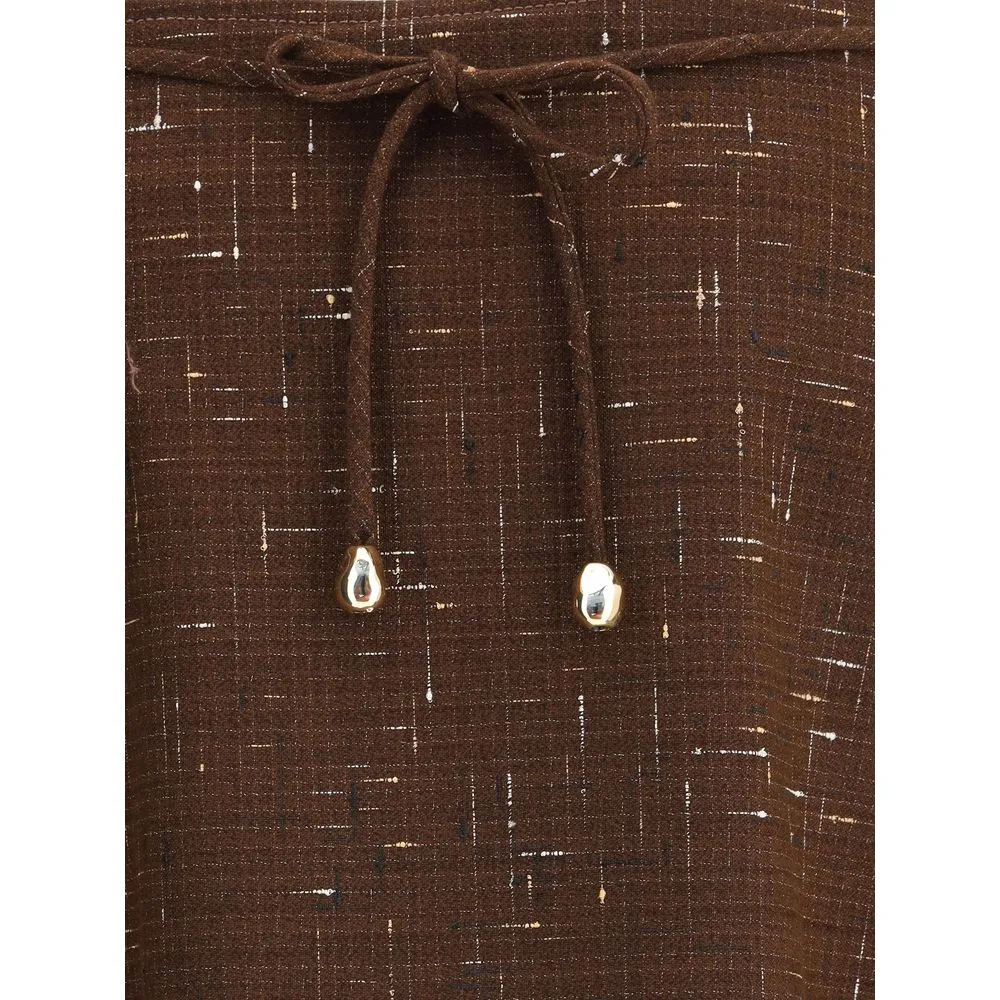 Cotton and wool midi Skirt sold by Lord & Taylor product image thumbnail 3