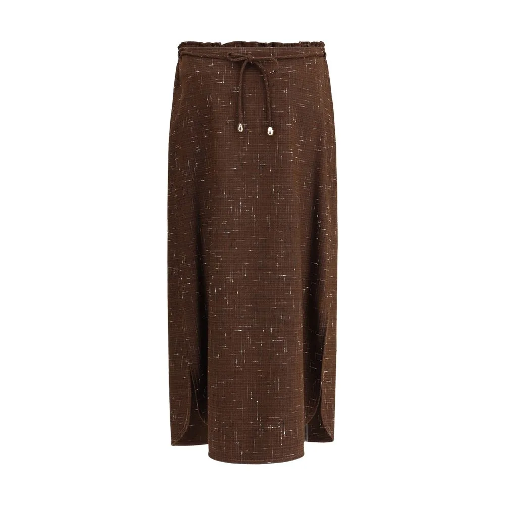 Cotton and wool midi Skirt sold by Lord & Taylor product image thumbnail 2