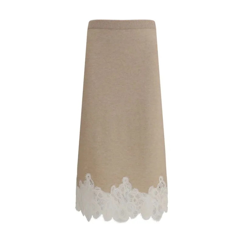 Wool and lace Midi Skirt sold by Lord & Taylor