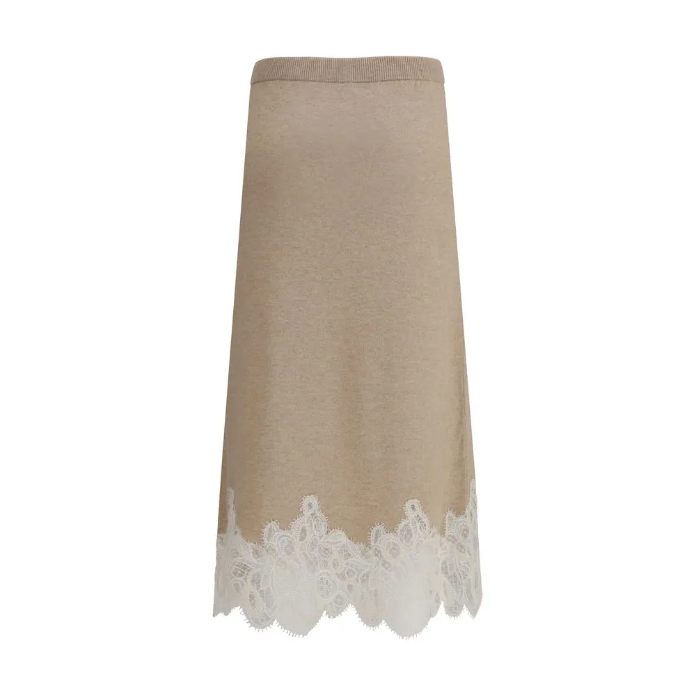 Wool and lace Midi Skirt sold by Lord & Taylor product image thumbnail 2