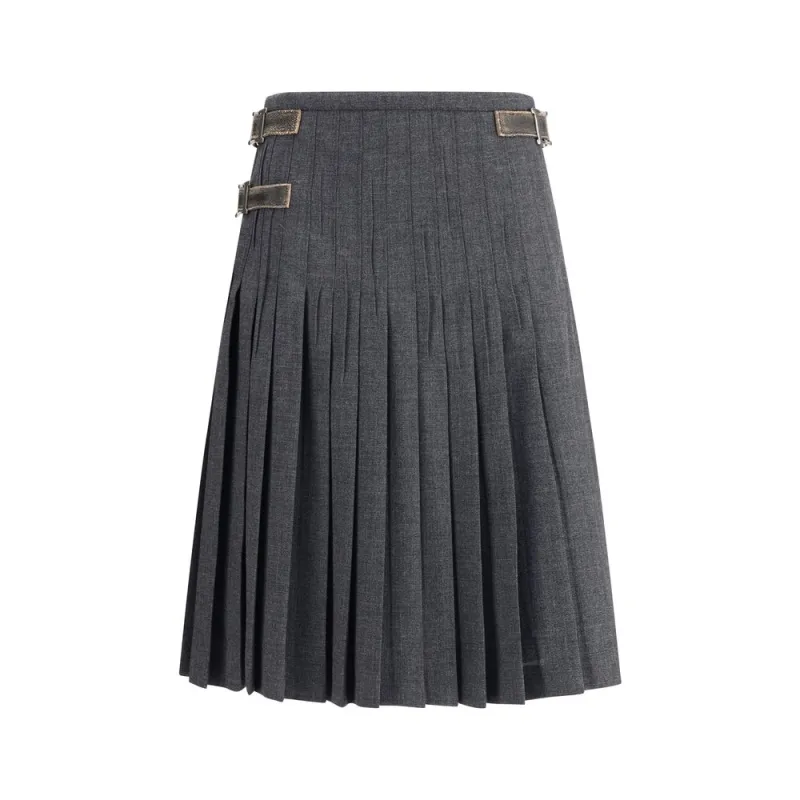 Pleated Skirt in kid mohair sold by Lord & Taylor
