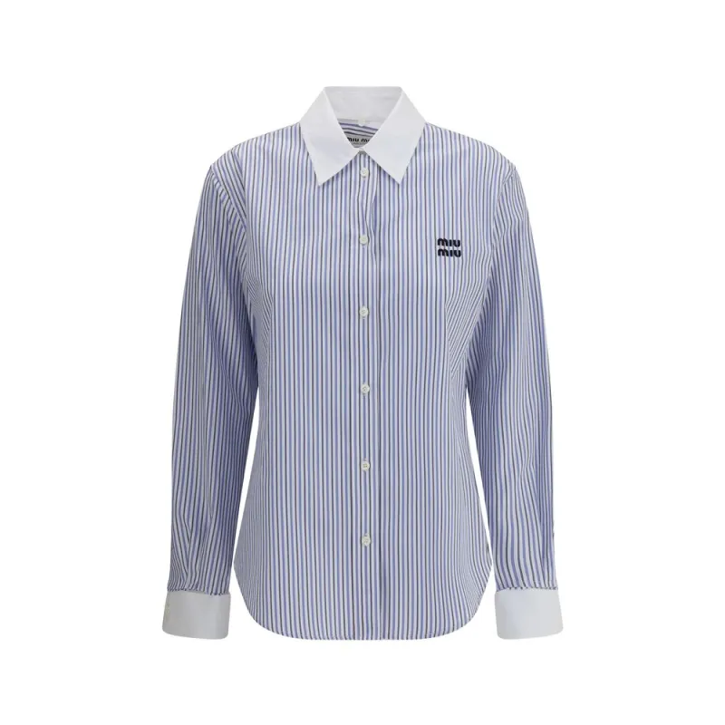 Striped Shirt made by Miu Miu