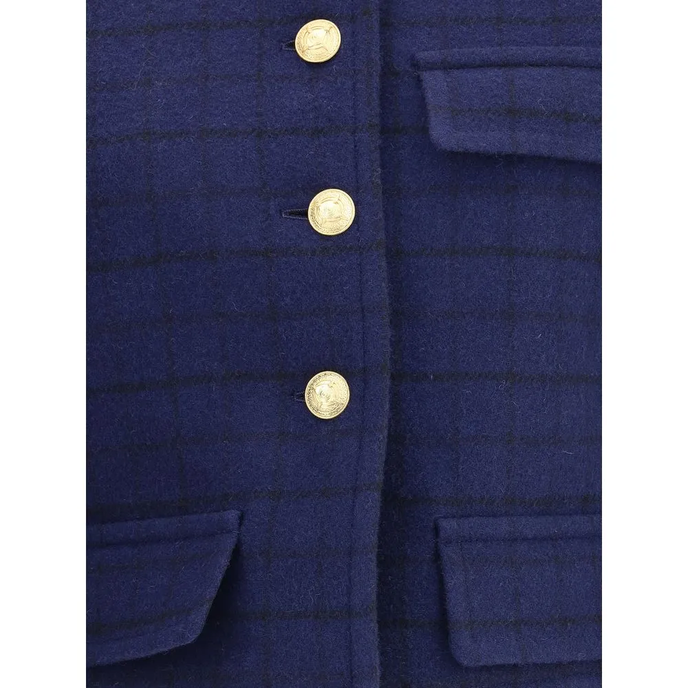 Boxy Jacket in wool plaid sold by Lord & Taylor product image thumbnail 3